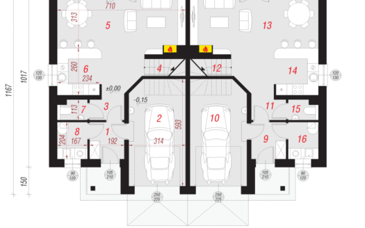 NOWY DOM Z GARAŻEM NA DUŻEJ DZIAŁCE